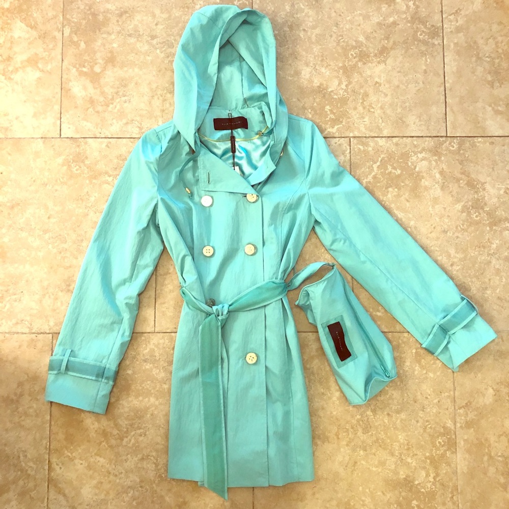 Elie Tahari Travel Trench Coat